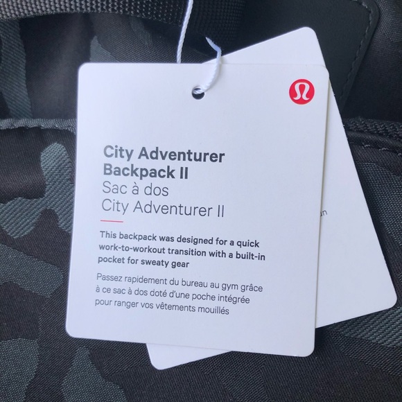 Sold Lululemon City Adventurer Backpack 17L - Camo - Picture 11 of 12